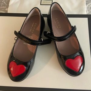 Gucci patent leather shoes for girls. Last price drop! Steal for new Gucci shoes